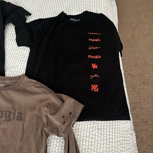 YoungLA Black and Red Graphic Tee